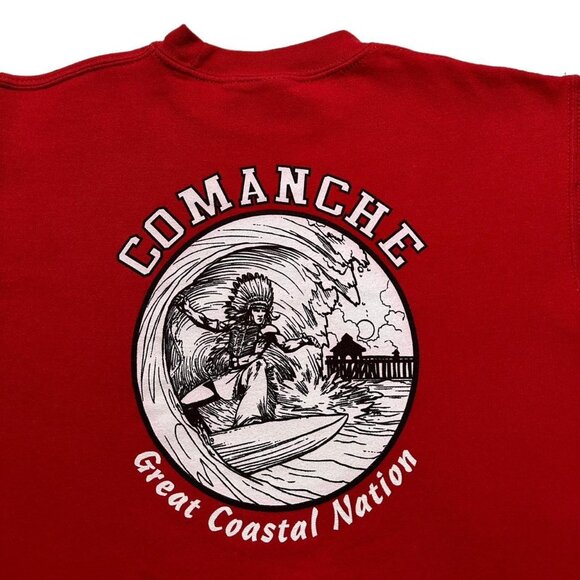 Vintage Comanche Surfing Wave Crewneck - Picture 3 of 4